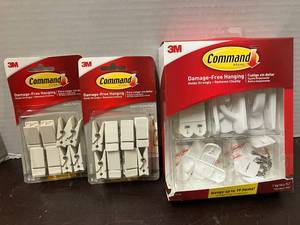 lot 137 image: 3M Command Variety and Clips