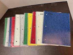 lot 140 image: Oxford College Ruled Notebooks