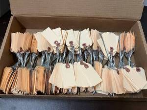 lot 13 image: Small Pre-Wired Tags