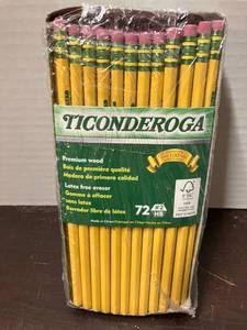 lot 112 image: Ticonderoga Pencils