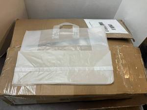 Plastic Frosted Shopping Bags