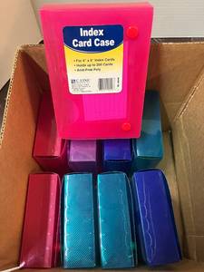 lot 66 image: Index Card Cases