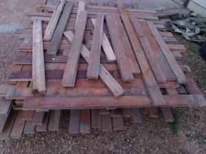 lot 55 image: Pallet Of Wood Flooring