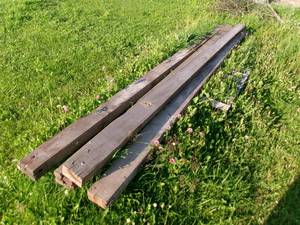 lot 97 image: 4-3x6x12 Barn Beams