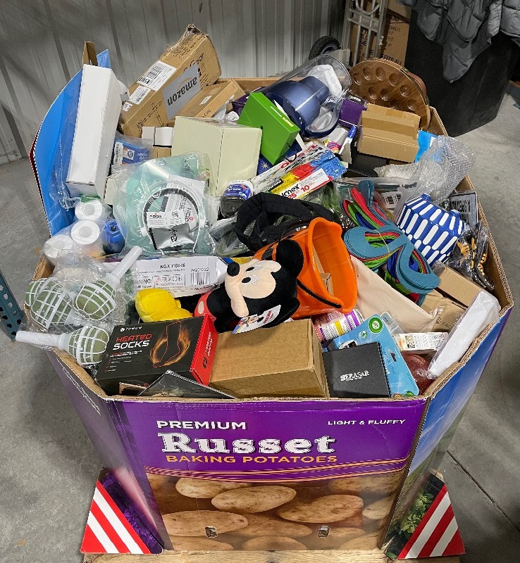 lot 7A image: RESELLERS DREAM Beautiful Amazon Smalls Pallet - 48