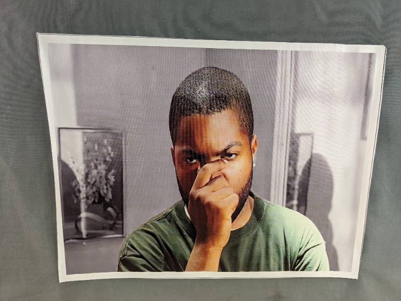 lot 190 image: Brand New Ice Cube Friday Movie Wall Canvas 12 X 18 N