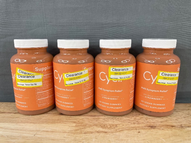 lot 76A image: 4 Brand New CYCL PMS Symptom Relief $80 Retail