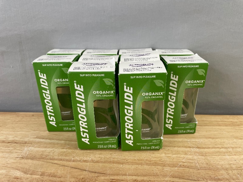 lot 41J image: 10 Brand New Astroglide Personal Lubricant Bottles $100 Retail