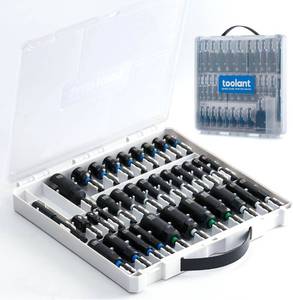 lot 52B image: Brand New 34-Piece Toolant Impact Magnetic Nut Driver Set $50.00 Retail