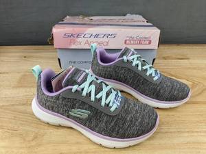 lot 49G image: Brand New Skechers Flex Appeal Womens Size 5 Sneakers with Air-Cooled Memory Foam