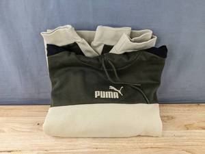 lot 27K image: Brand New Puma Green Hoodie - Mens XL