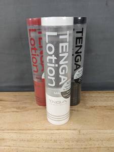 lot 117 image: Brand New Tenga 3 Lotion Set - Mild, Light, Regular $51 Retail