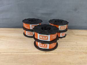 lot 135A image: 6 Rolls Brand New MAX TW898 Rebar Tie Wire