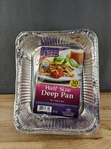lot 138 image: 30 Brand New Nicole Home Collection Half Size Deep Pans