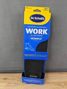 lot 112K image: Brand New Dr. Scholls Work All-Day Insoles for Men Size 8-14