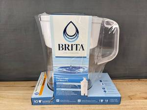 lot 65K image: Brand New Brita 10-Cup Water Pitcher with Filter