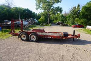 2014 Felling 14' Tandem Axle Equipment Trailer