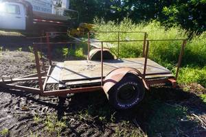 lot 10 image: 1993 Home Made 9 Utility Trailer