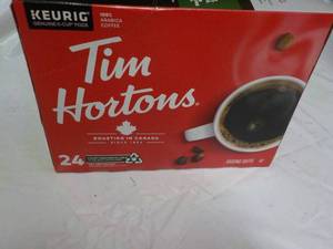 lot 20 image: Tim Hortons 24 Pods Kering Ground C...