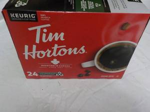lot 21 image: Tim Hortons 24 Pods Kering Ground C...