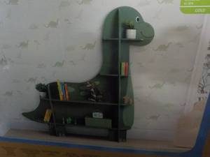 lot 65 image: Delta Children Animal Shaped Bookca...