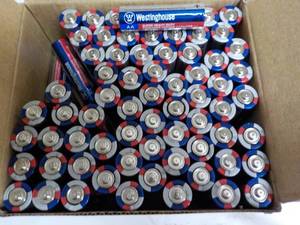 lot 106 image: 72 or so Westinghouse AA Batteries...