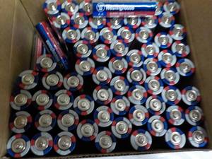 lot 107 image: 72 or so Westinghouse AA Batteries...