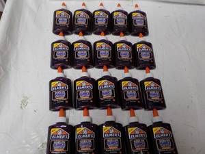 lot 108 image: 20 Elmers 4 oz School Glue...