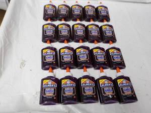lot 111 image: 20 Elmers 4 oz School Glue...