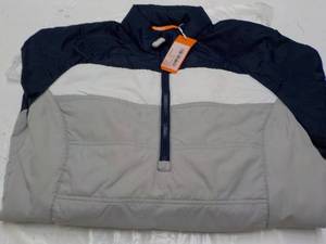 lot 131 image: C-Buk Zip Up Front GreyWhiteNavy ...