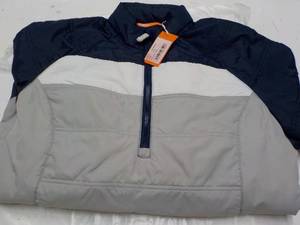 lot 132 image: C-Buk Zip Up Front GreyWhiteNavy ...