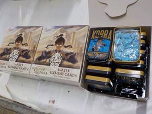 lot 151 image: 3 Boxes The Legend of Korra Water E...