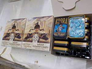 lot 153 image: 3 Boxes The Legend of Korra Water E...