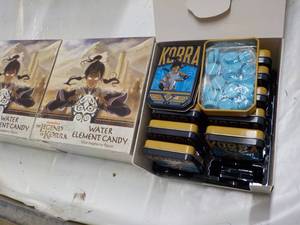 lot 155 image: 3 Boxes The Legend of Korra Water E...