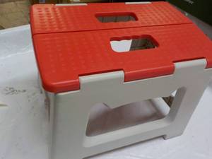 lot 220 image: Folding Step Stool...