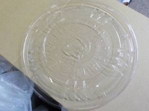 lot 223 image: Case of 9 Clear Flat Lids for Mold...