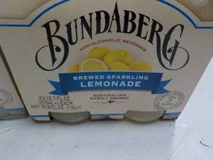 lot 234 image: 2 Bundaberg Sparkling 4 packs Lemon...