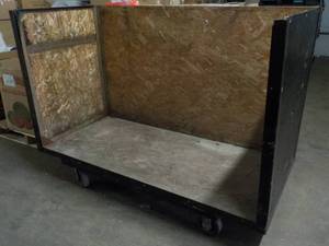 lot 276 image: Cart on Wheels 66 x 32 x 48...