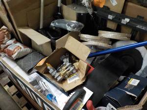 lot 260 image: Pallet of Misc Everything Tools, Pa...