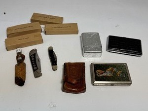 Pocket Knives & Cigarette Cases