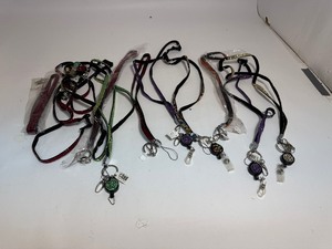 lot 10 image: Lot of Bedazzled Lanyards