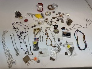 Large Lot of Costume Jewelry