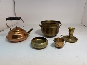 lot 49 image: Lot of Brass & Copper