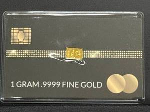 lot 8 image: 1 Gram .9999 Fine Gold Bar by Blackwidow Limited LLC