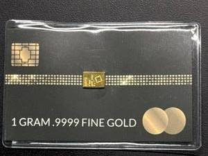 lot 16 image: 1 Gram .9999 Fine Gold Bar by Blackwidow Limited LLC