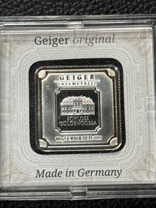 lot 130 image: 10g Geiger Edelmetalle Silver Bar, Schloss Guldengossa, AG 999