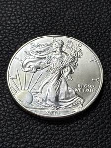 lot 210 image: 2013 American Silver Eagle 1 oz Fine Silver Coin