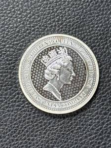 lot 214 image: 2018 East India Company 1.25 Ounce Silver Guinea Coin