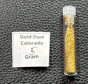 5-Gram Vial of Colorado Gold Dust