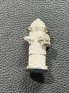 lot 31 image: 2.47 oz .999 Fine Silver Fire Hydrant Figurine